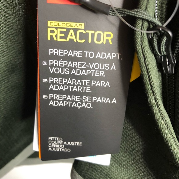 Under Armour Cold Gear Reactor Jacket Dark Green - Picture 5 of 7